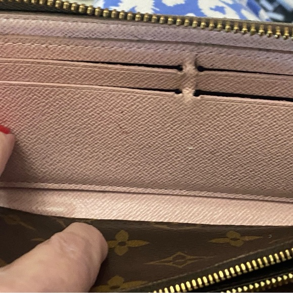 Louis Vuitton Brown Monogram Clemence Wallet - Picture 4 of 5